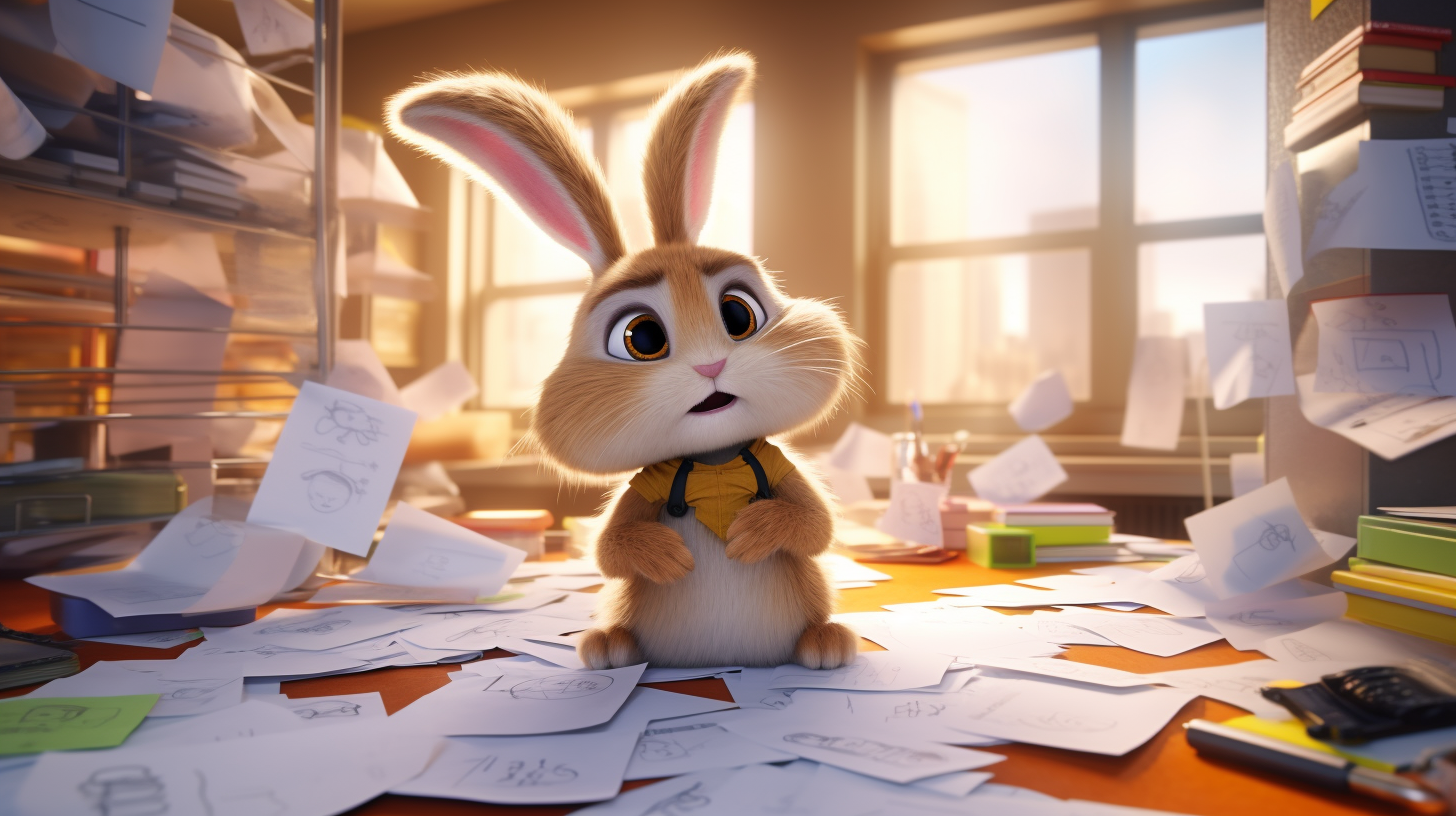 Confused Bunny